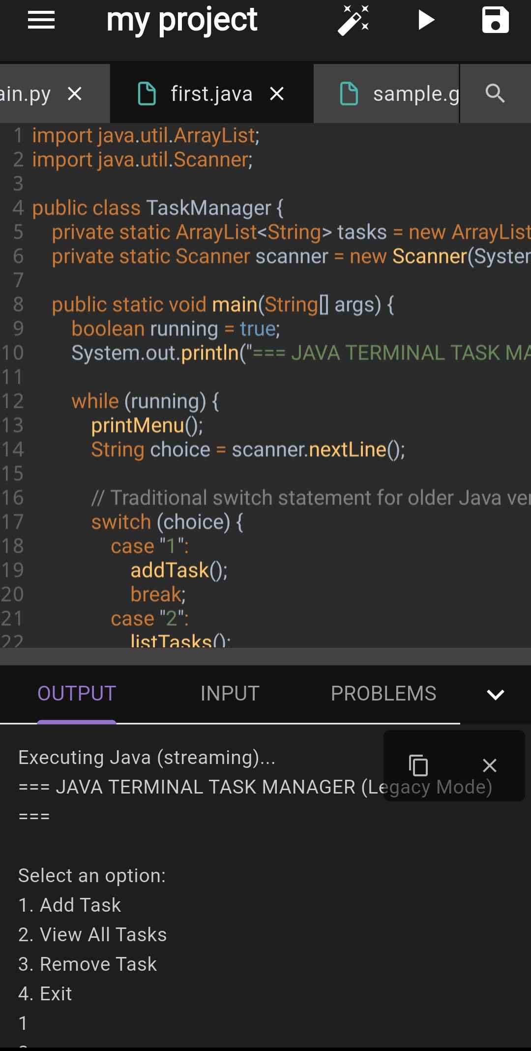 CodeVarsity Professional Workspace - Editor and Terminal